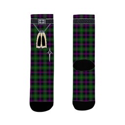 ScotsTee Shop Scottish Martin Hunting Clan Highland Kilt Sporran Tartan Socks