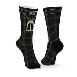 ScotsTee Shop Scottish Paget Clan Highland Kilt Sporran Tartan Socks