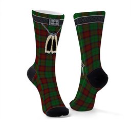 ScotsTee Shop Scottish McInery Clan Highland Kilt Sporran Tartan Socks