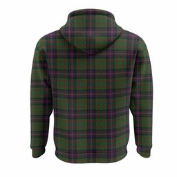 Cochrane Tartan Crest Hoodie Ferocious Lion Style