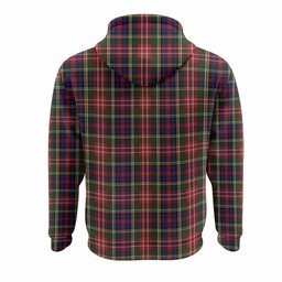 Christie Tartan Crest Hoodie Ferocious Lion Style