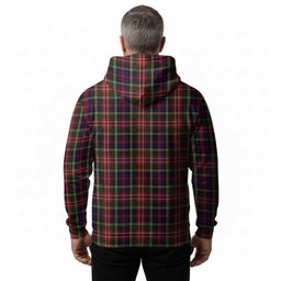 Christie Tartan Crest Hoodie Ferocious Lion Style
