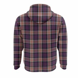Carnegie Tartan Crest Hoodie Ferocious Lion Style