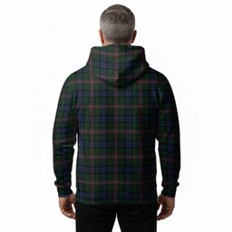 Allison Tartan Crest Hoodie Ferocious Lion Style