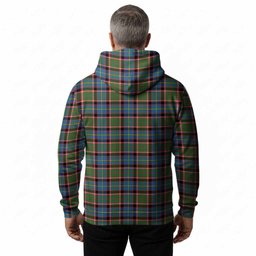 Aikenhead Tartan Crest Hoodie Ferocious Lion Style
