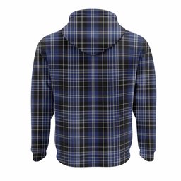 Clark (Clarke) Tartan Crest Hoodie Ferocious Lion Style