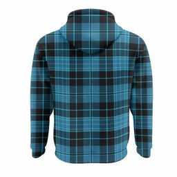 Clergy Tartan Crest Hoodie Ferocious Lion Style