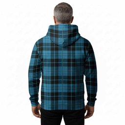 Clergy Tartan Crest Hoodie Ferocious Lion Style