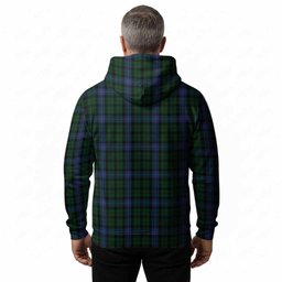 MacIntyre (McIntyre) Tartan Crest Hoodie Ferocious Lion Style