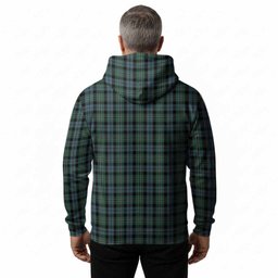 Melville Tartan Crest Hoodie Ferocious Lion Style