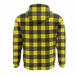 MacLeod (McLeod) Tartan Crest Hoodie Ferocious Lion Style
