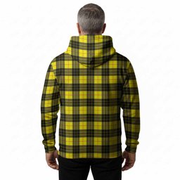 MacLeod (McLeod) Tartan Crest Hoodie Ferocious Lion Style