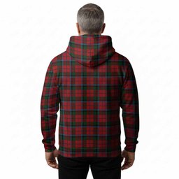 MacCracken (McCracken) Tartan Crest Hoodie Ferocious Lion Style