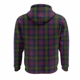 MacLennan (McLennan) Tartan Crest Hoodie Ferocious Lion Style
