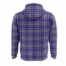Ochterlony Tartan Crest Hoodie Ferocious Lion Style
