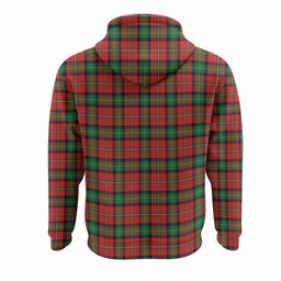 Fullerton Tartan Crest Hoodie Ferocious Lion Style