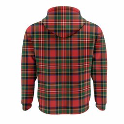 Lyle Tartan Crest Hoodie Ferocious Lion Style