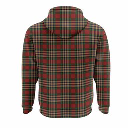 MacGill (MakGill) Tartan Crest Hoodie Ferocious Lion Style