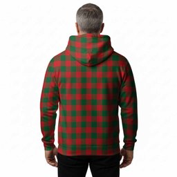 Moncrieff (Moncreiffe) Tartan Crest Hoodie Ferocious Lion Style