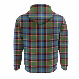 Norvel Tartan Crest Hoodie Ferocious Lion Style
