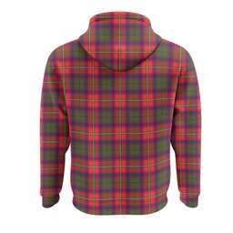 Wauchope Tartan Crest Hoodie Ferocious Lion Style