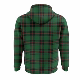 Primrose Tartan Crest Hoodie Ferocious Lion Style