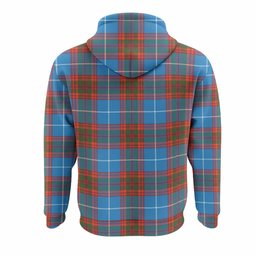 Spalding Tartan Crest Hoodie Ferocious Lion Style