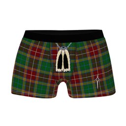 ScotsTee Shop Scottish Baxter Clan Highland Kilt Sporran Tartan Boxer Briefs