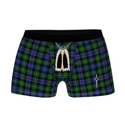 ScotsTee Shop Scottish Baillie Hunting Clan Highland Kilt Sporran Tartan Boxer Briefs