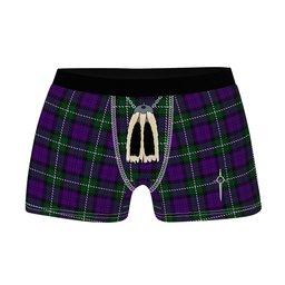 ScotsTee Shop Scottish Baillie Highland Society Clan Highland Kilt Sporran Tartan Boxer Briefs