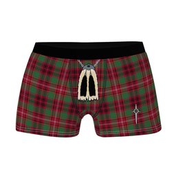 ScotsTee Shop Scottish Ainslie Modern Clan Highland Kilt Sporran Tartan Boxer Briefs