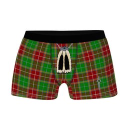 ScotsTee Shop Scottish Baxter Modern Clan Highland Kilt Sporran Tartan Boxer Briefs