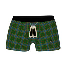 ScotsTee Shop Scottish Balfour Hunting Clan Highland Kilt Sporran Tartan Boxer Briefs