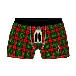 ScotsTee Shop Scottish Blackstock Clan Highland Kilt Sporran Tartan Boxer Briefs