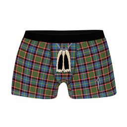 ScotsTee Shop Scottish Aikenhead Clan Highland Kilt Sporran Tartan Boxer Briefs