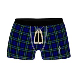 ScotsTee Shop Scottish Arbuthnot Modern Clan Highland Kilt Sporran Tartan Boxer Briefs