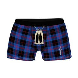 ScotsTee Shop Scottish Angus Modern Clan Highland Kilt Sporran Tartan Boxer Briefs