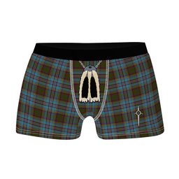 ScotsTee Shop Scottish Anderson Clan Highland Kilt Sporran Tartan Boxer Briefs