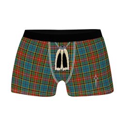 ScotsTee Shop Scottish Beattie (Beatty) Ancient Clan Highland Kilt Sporran Tartan Boxer Briefs