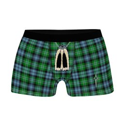 ScotsTee Shop Scottish Arbuthnot Ancient Clan Highland Kilt Sporran Tartan Boxer Briefs