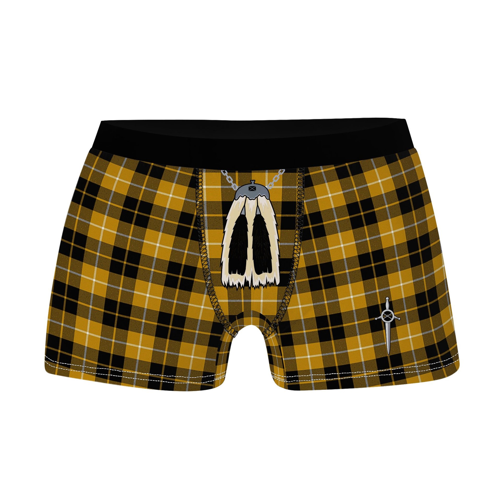 ScotsTee Shop Scottish Barclay Dress Ancient Clan Clan Highland Kilt Sporran Tartan Boxer Briefs