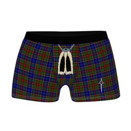 ScotsTee Shop Scottish Beattie (Beatty) Clan Highland Kilt Sporran Tartan Boxer Briefs