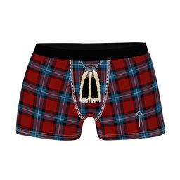 ScotsTee Shop Scottish Baillie of Polkemmet Red Clan Highland Kilt Sporran Tartan Boxer Briefs