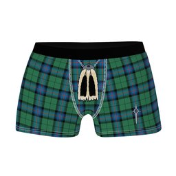 ScotsTee Shop Scottish Armstrong Ancient Clan Highland Kilt Sporran Tartan Boxer Briefs
