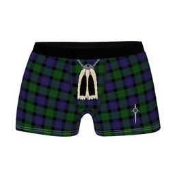 ScotsTee Shop Scottish Blair Clan Highland Kilt Sporran Tartan Boxer Briefs