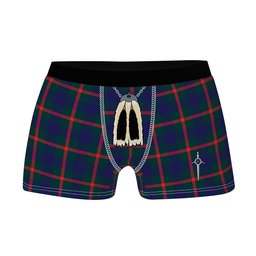 ScotsTee Shop Scottish Agnew Modern Clan Highland Kilt Sporran Tartan Boxer Briefs