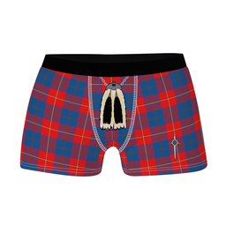 ScotsTee Shop Scottish Blane Clan Highland Kilt Sporran Tartan Boxer Briefs