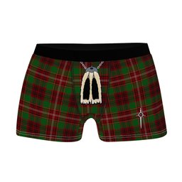 ScotsTee Shop Scottish Ainslie 2 Clan Highland Kilt Sporran Tartan Boxer Briefs