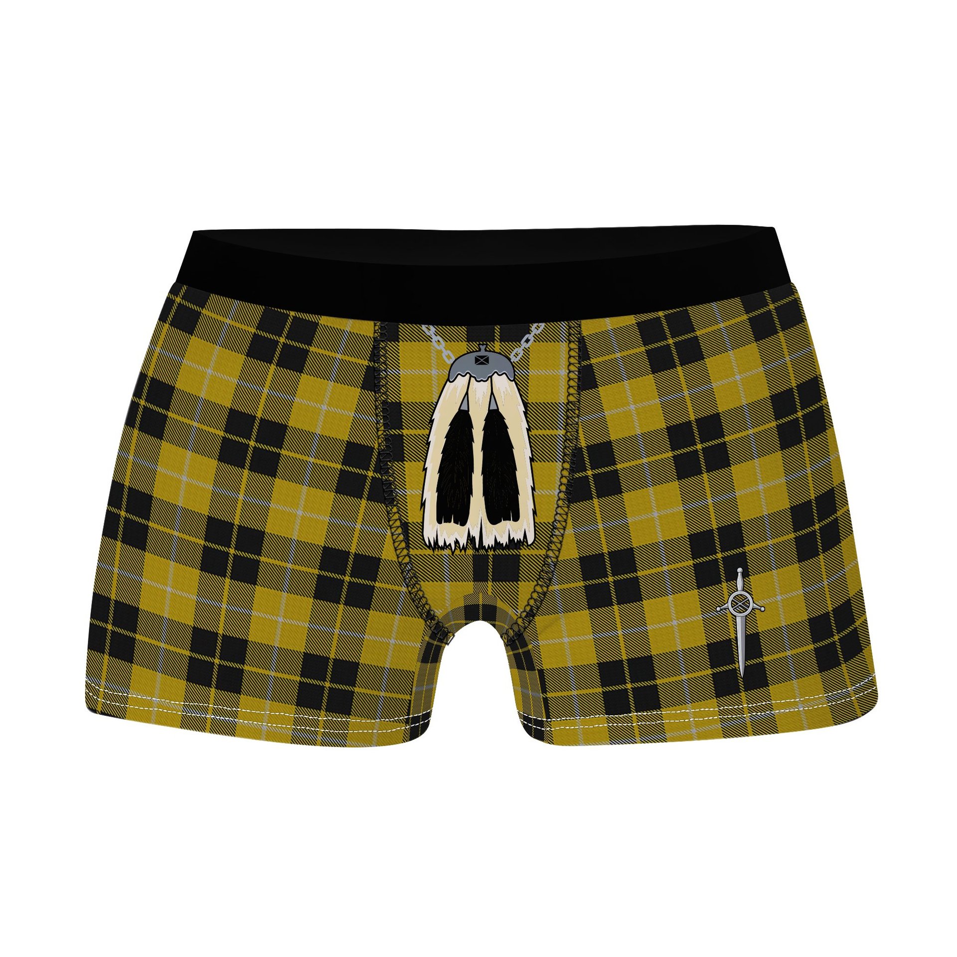 ScotsTee Shop Scottish Barclay Dress Clan Highland Kilt Sporran Tartan Boxer Briefs