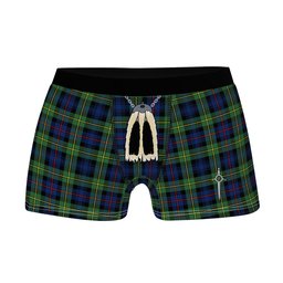 ScotsTee Shop Scottish Baillie Modern Clan Highland Kilt Sporran Tartan Boxer Briefs